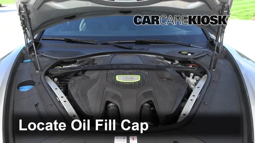 2018 Porsche Panamera 4 E-Hybrid 2.9L V6 Turbo Huile